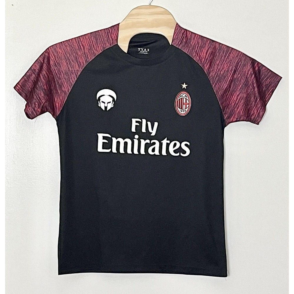 AC Milan‎ 2018-19 Jersey Men's Medium Black Third Shirt Soccer World Cup